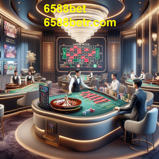 A Experiência Imersiva do Cassino Ao Vivo no 6588bet